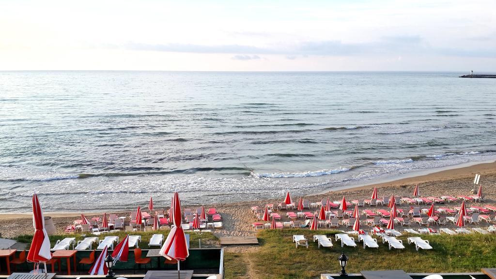 Klas Otel Si̇Le Şile Bagian luar foto